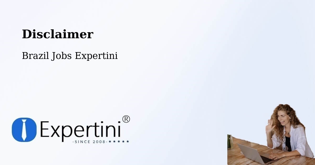 Disclaimer – Cedro - Brazil Jobs Expertini